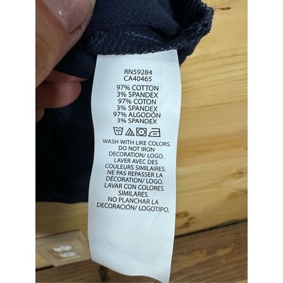 The Children's Place 6 Unit Girls Size Medium 7/8 Tidal Navy Blue Uniform Ruffle - Picture 5 of 7